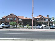 The Cole Mansion and Baker House were built in the 1920s and are located at 1418 N. Central Ave.in Phoenix, Az. The Cole family purchased the Baker house and in 1940 connected both house with a building in between. The structure has been occupied by the Spaghetti Factory Restaurant since 1996. It is listed as Historic by the Phoenix Historic Property Register.