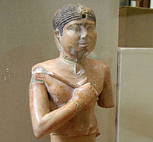 Photograph of a statuette