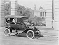 Image 5Model-T Ford car parked near the Geelong Art Gallery at its launch in Australia in 1915 (from History of the automobile)