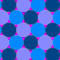 截角六边形镶嵌，一种半正镶嵌