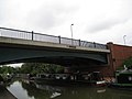 Oxford Canal, Banbury. Bridge 164 carrying Compton Road over canal