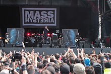 Mass Hysteria performing live at Hellfest in 2013