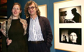 Wim and Donata Wenders at a photo exhibition at TIFF (2006)