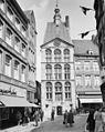 Dinghuis and the Kleine Staat street, as it looked in 1957