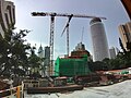 开始兴建大楼主体，2021年8月