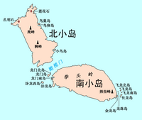 Location of 南小岛