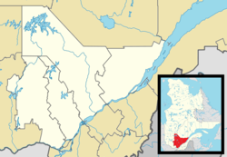 Rivière-à-Pierre is located in Central Quebec