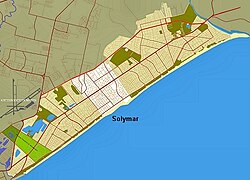 Location of Solymar in Ciudad de la Costa