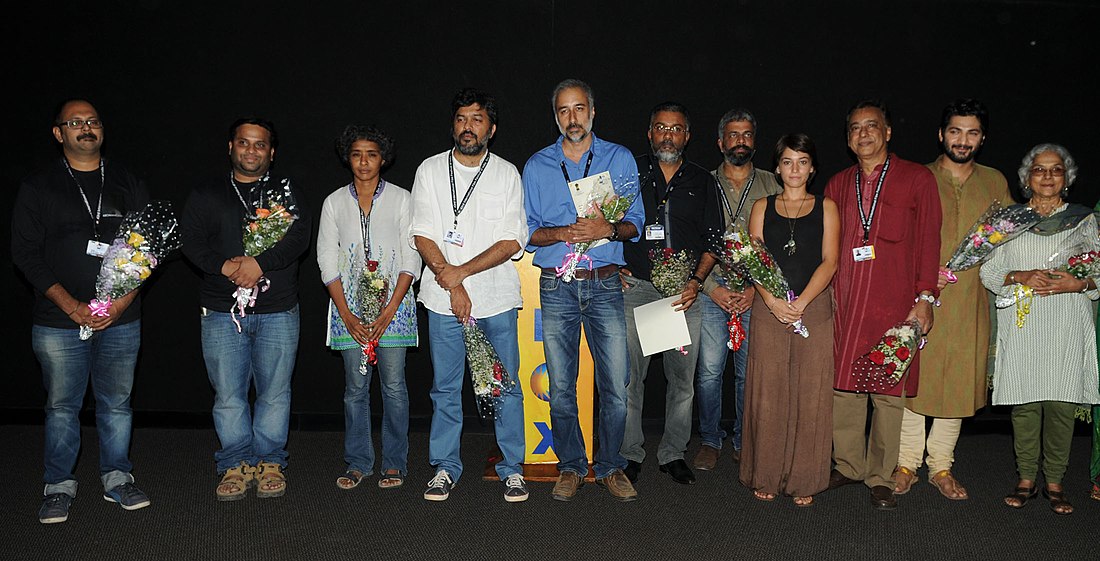 Director, Unni Vijayan Producer Prince Thampi at the presentation of film " Lesson in Forgetting", at the 43rd International Film Festival of India (IFFI-2012), in Panaji, Goa on November 25, 2012.jpg