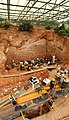 Excavation at Atapuerca Mountains