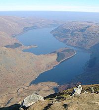 Haweswater Reservoir, as seen from Harter Fell