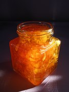 Homemade English marmalade