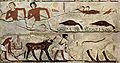 Image 18Hunting game birds and plowing a field, tomb of Nefermaat and his wife Itet (c. 2700 BC) (from Ancient Egypt)