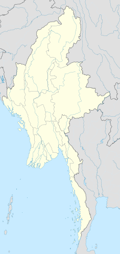 耶涯大坝在缅甸的位置