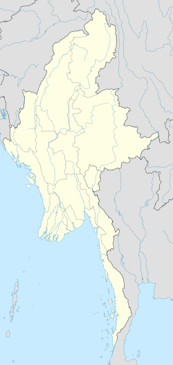 格劳镇区在缅甸的位置