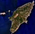 Image 3A NASA image of Rhodes (from List of islands of Greece)