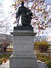 Ile Rousseau et statue