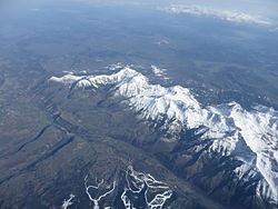 San Juan Mountains North of Telluride, Colorado, in the Western Slope