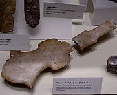Ceremonial stone mace, Spiro Mounds, Oklahoma (Mississippian culture)