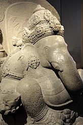 Statue of Ganesha, a Hindu deity; 1275-1300; Museum Volkenkunde, Leiden