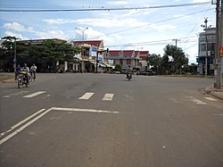 Street view in Ea Súp