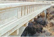 Different view of the Canyon Diablo Bridge