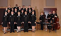 A group photo of the "Sea Chanters" chorus.