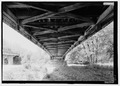 View of center abutment from Southeast abutment.