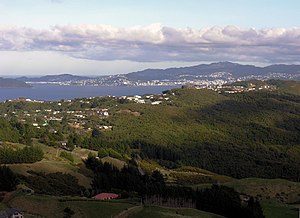 View toward Wellington from the top of Normandale Road