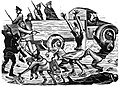 Image 22Woodcut of the mass killings which took place during the February 28 Incident (from History of Taiwan)