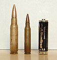 NATO rounds. and a battery.