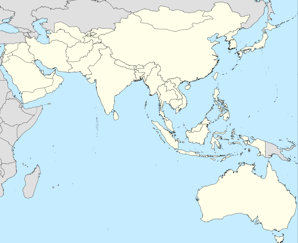 2016 AFC Champions League is located in Asian Football Confederation