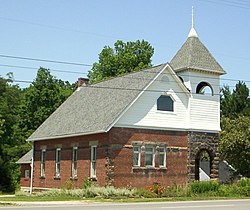 The Anderson Schoolhouse, built 1900