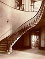 Photograph from around 1927 of the staircase