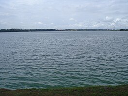 Kranji Reservoir from shore