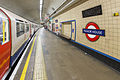 Westbound platform looking west