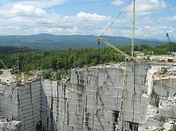 Rock of Ages quarry in Graniteville