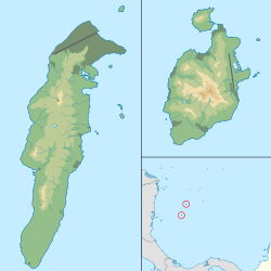 圣安德烈斯-普罗维登西亚省地形图