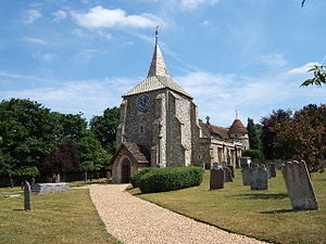 St Michael's church at Mickleham in Surrey, c. 950-1180