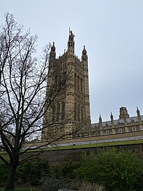 Victoria Tower In London.