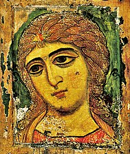 The Angel with Golden Hair (12th century)