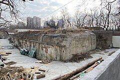 台西镇炮台遗址西侧掩蔽部，2024年1月