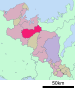 绫部市在京都府的位置