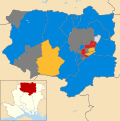 2011 results map