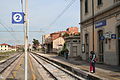 Piombino station (not to be confused with Marittima station)