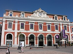 Estación del Norte, Madrid (renamed the Estación de Príncipe Pío after renovation in 1995)