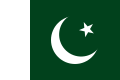 巴基斯坦国旗主要为深绿色，代表其拥有占多数的穆斯林 ，其也是众多上面有星月图案的穆斯林国旗之一。