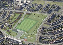 Glassmullin Community Facility & 3G Pitch - Approved Plan