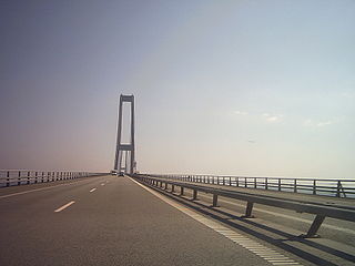 The East Bridge on a clear day