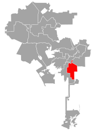 Map of the district